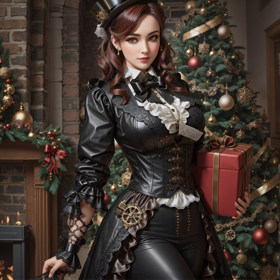 Steampunk Adventskalender Dame – Version 2024 – WEG IST WEG