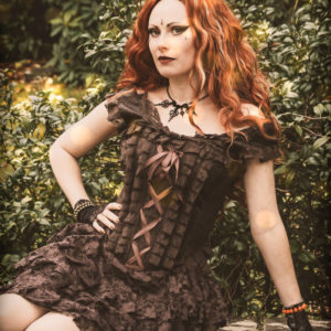 Steampunk Korsett-Kleid Filipa