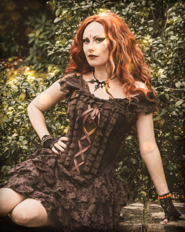 Steampunk Korsett-Kleid Filipa