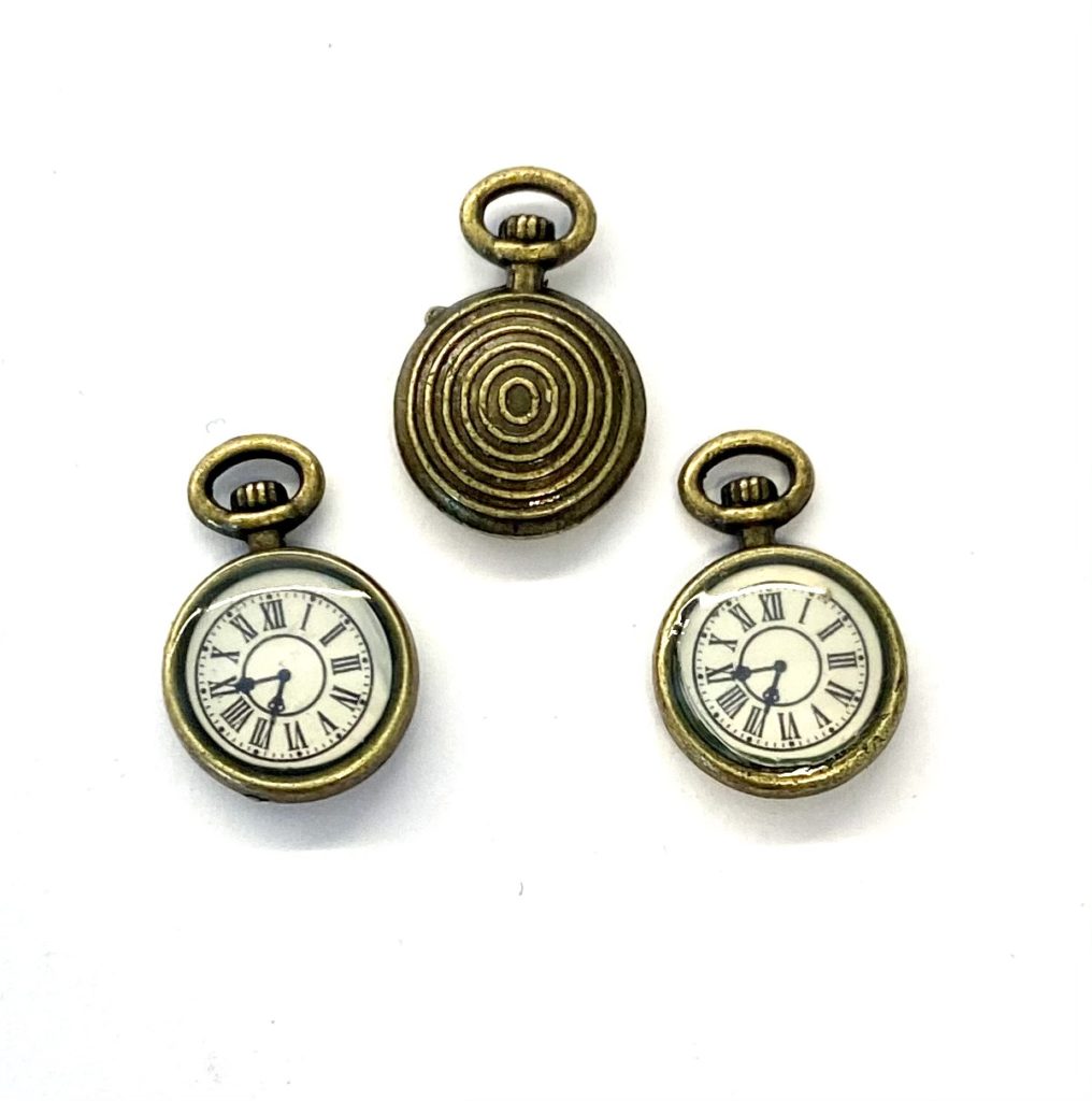 Steampunk Uhr 19, 10er Set