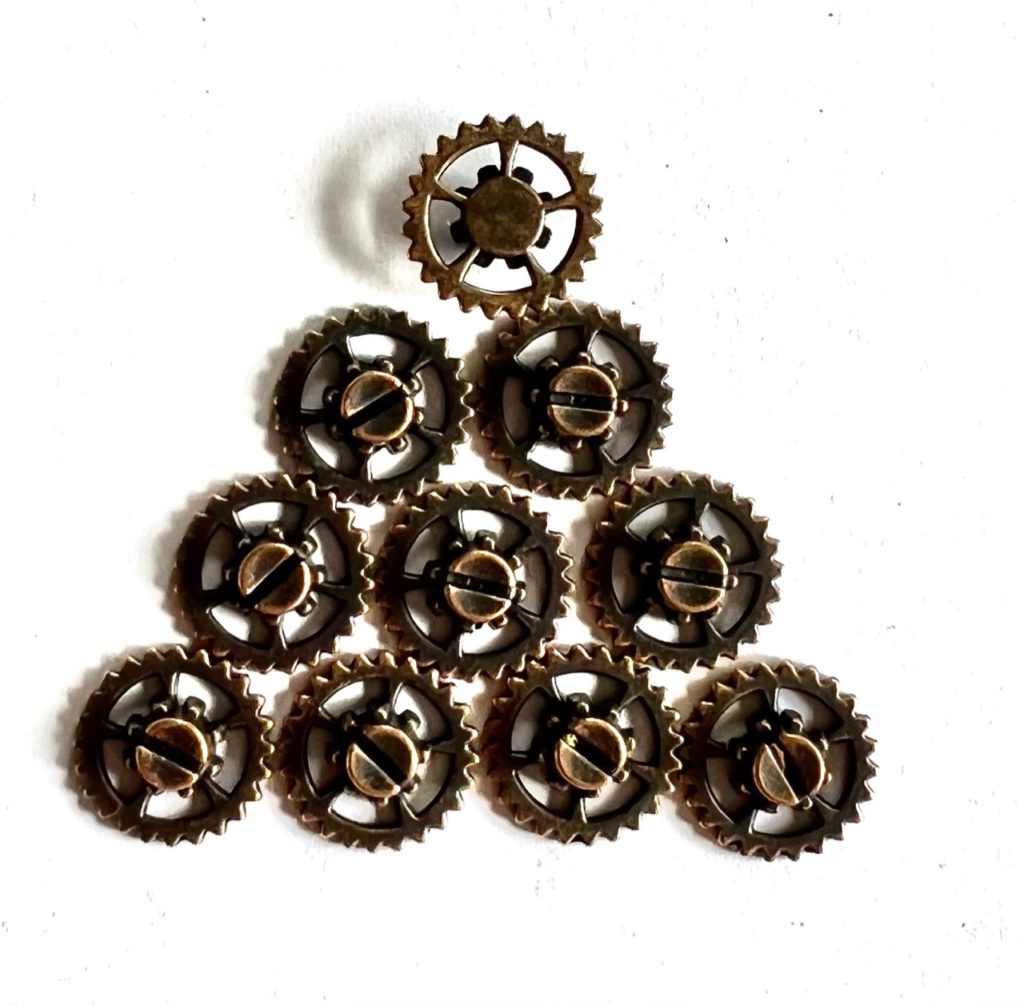 Steampunk Zahnrad-Set 53