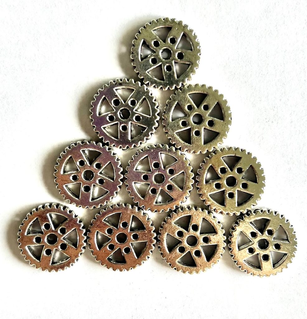 Steampunk Zahnrad-Set 30