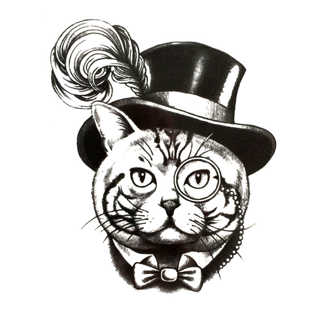 Steampunk Tattoo Steampunkkatze