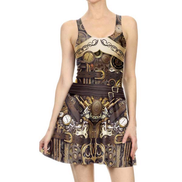 Steampunk Minikleid Susannah – SUPERSALE