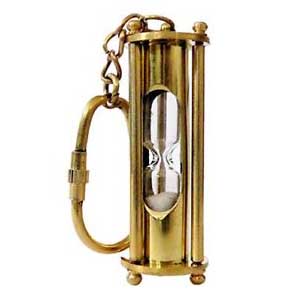 Steampunk Messing Sanduhr Tobias