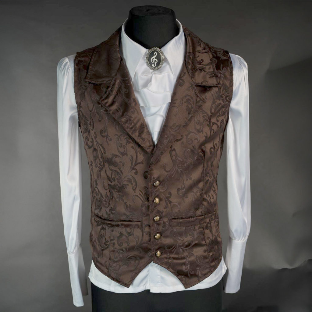 Steampunk Herren Weste Hans – fällt klein