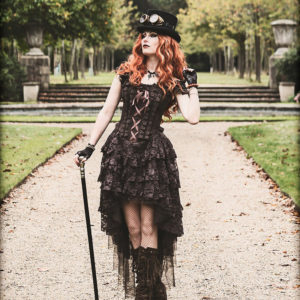 Steampunk Korsett-Kleid Lillifee