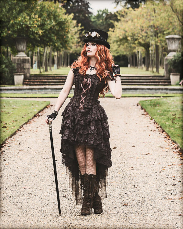 Steampunk Korsett-Kleid Lillifee