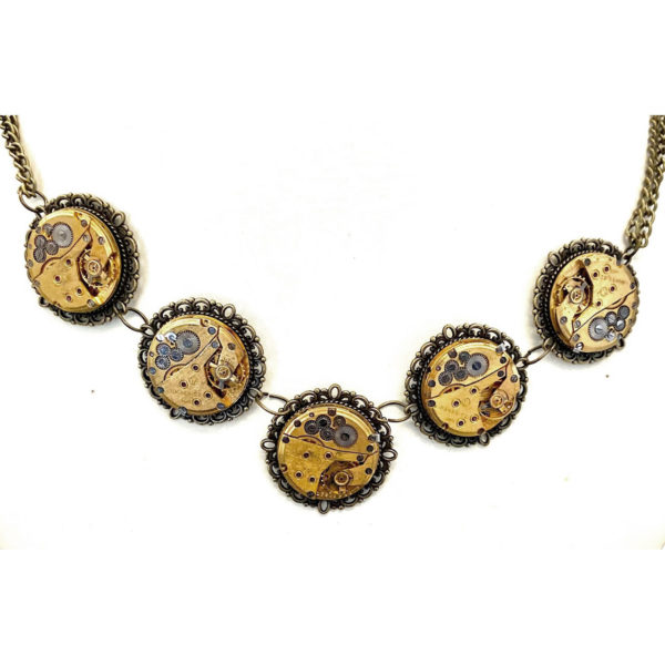 Steampunk Kette 175