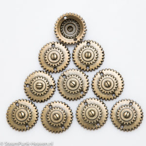 Steampunk Knopf-Set 26