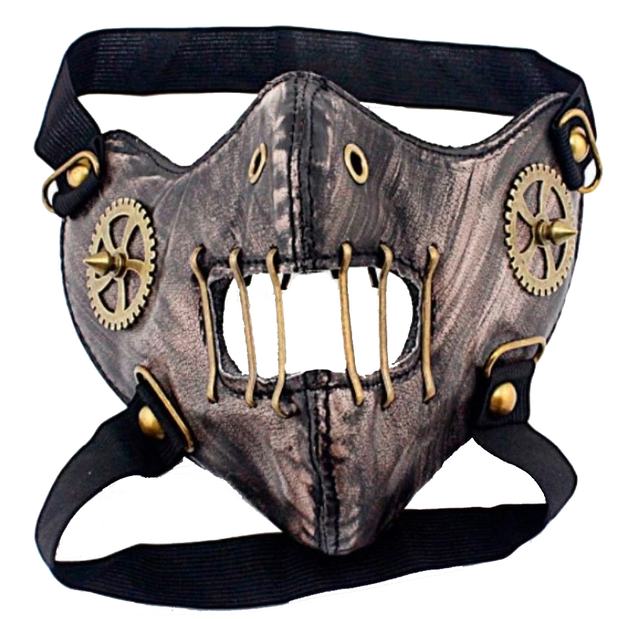 Steampunk Gesichtsmaske Hannibal