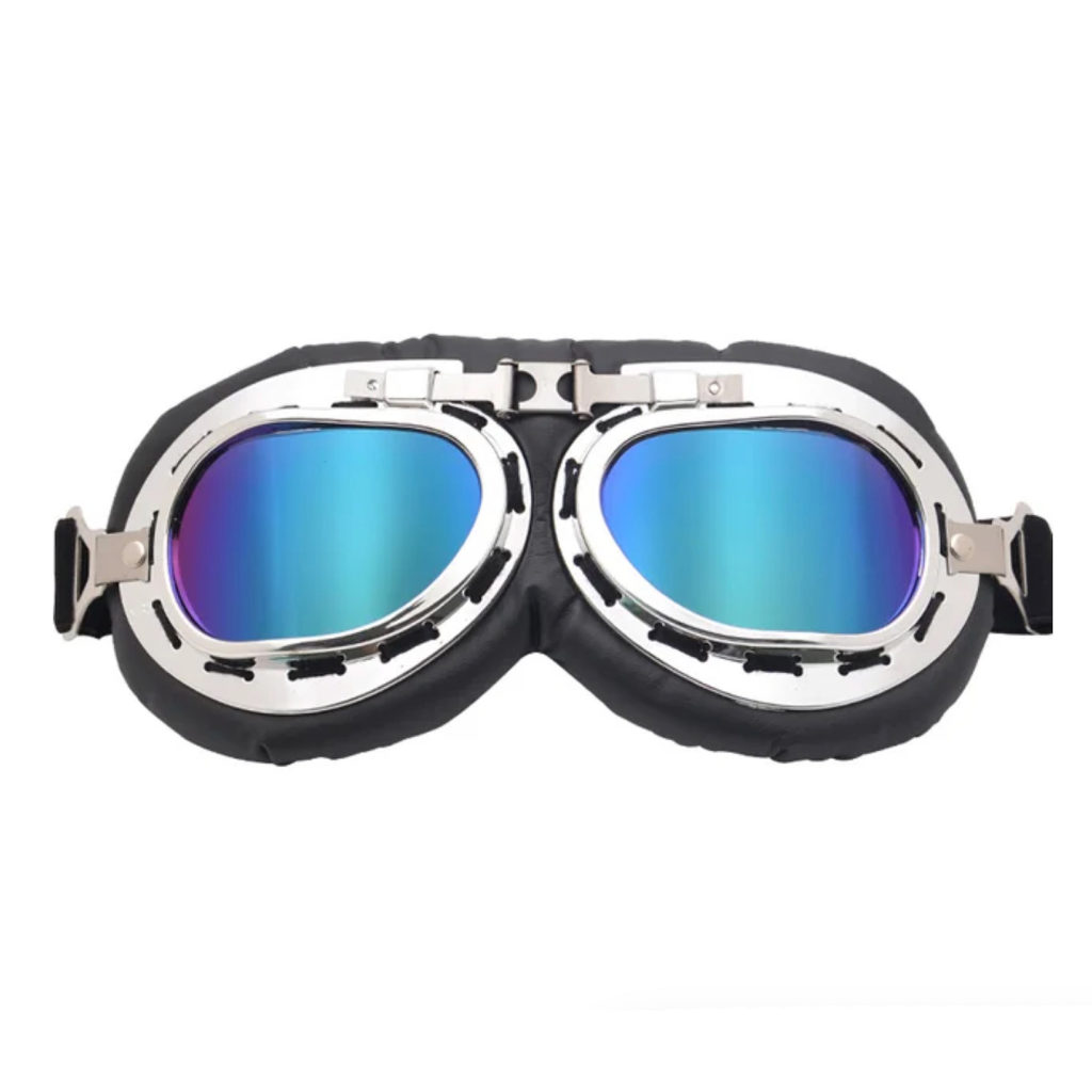 Steampunk Pilotenbrille 17