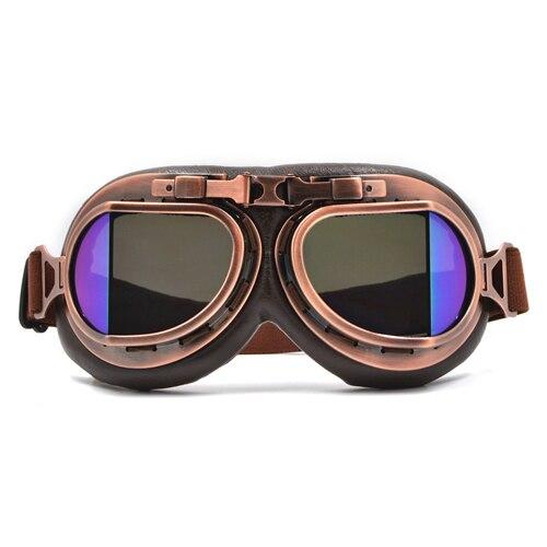 Steampunk Pilotenbrille 21